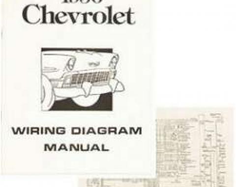 Chevy Wiring Harness Diagram Manual, 1956