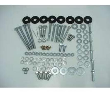 Chevy Transmission Installation Bolt Set, Turbo-Hydra-Matic200, 350 Or 700R4 (TH200, 350, 700R4), 1955-1957