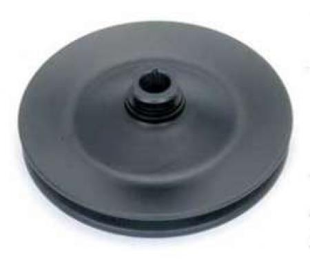 Chevy Power Steering Pump Pulley, Single Groove, 1955-1957