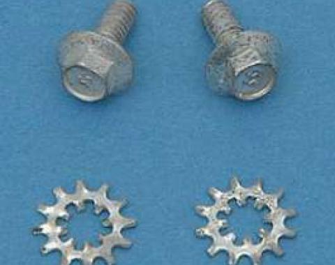 Chevy Trunk Latch Plate Bolts, 1955-1957