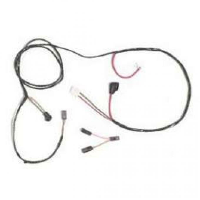 Chevy Headlight, Alternator Conversion Wiring Harness, With Internal Regulator, 1955-1956