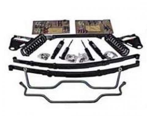 Chevy Ultimate Lowering Kit, For 1-Piece Frames, 1955-1957