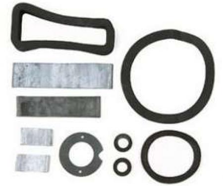 Chevy Heater Gasket Set, Deluxe, 1955-1956