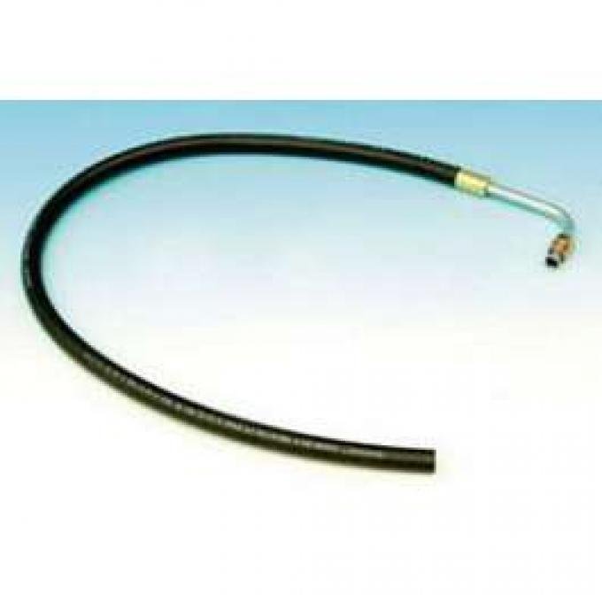 Chevy Power Steering Box Return Hose, 605 & 670, With Inverted Flare, 1955-1957