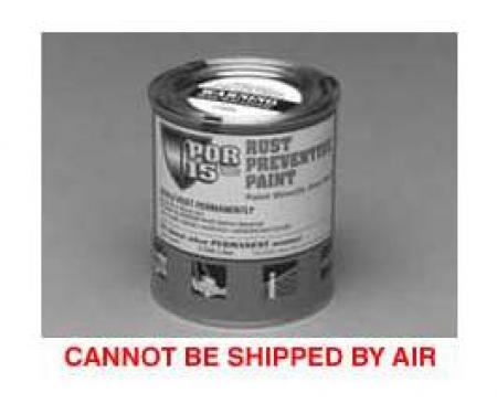 Rust Preventive Paint, Black, Semi-Gloss, Quart, POR-15?
