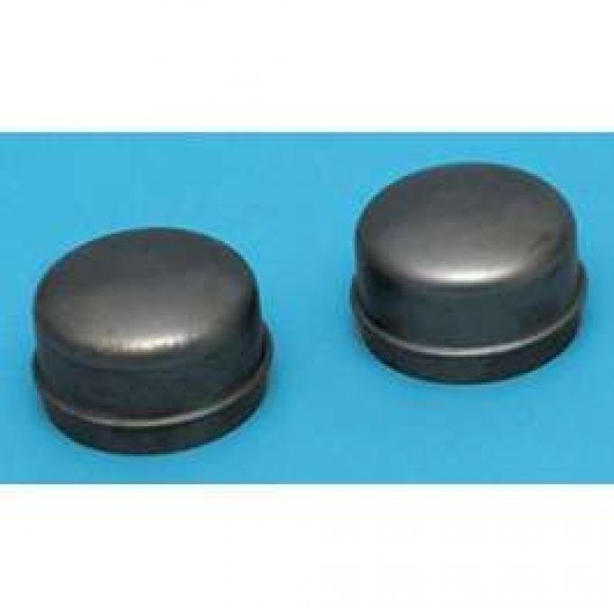 Chevy Front Hub Dust Covers, 1956-1957
