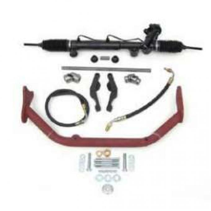 Chevy Rack & Pinion Deluxe Steering Kit, Big Block, With ididit Tilt Column & Column Shift, 1955-1957