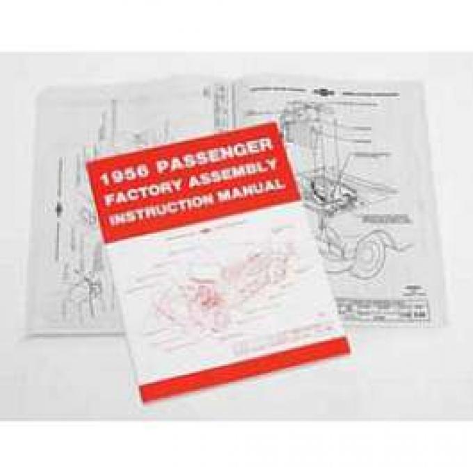 Chevy Passenger Assembly Manual, 1956