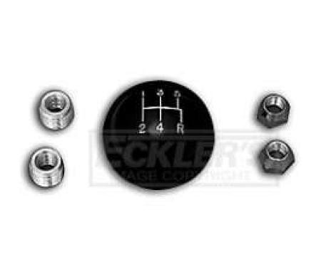 Chevy Shifter Ball, Tremec 5-Speed, Black, 1955-1957