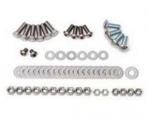 1955-1956 Front Bumper Stainless Steel Bolt, Hardware Kit