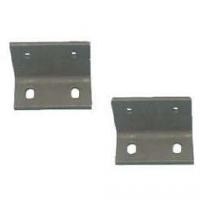 Chevy Transmission Crossmember Brackets, 1955-1957