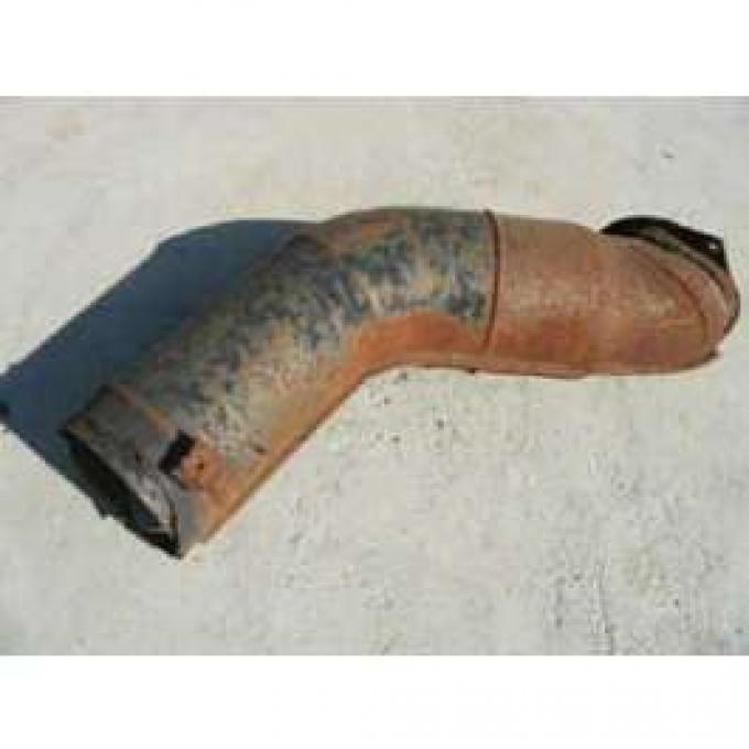 Chevy Air Duct, Left Rear, Used, 1957