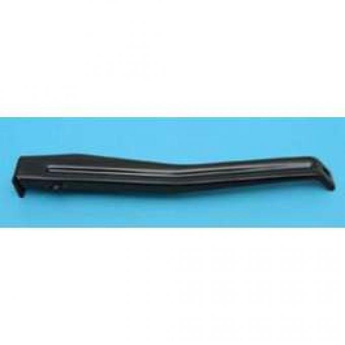 Chevy Long Diagonal End Bumper Brace, Left Rear, 1956
