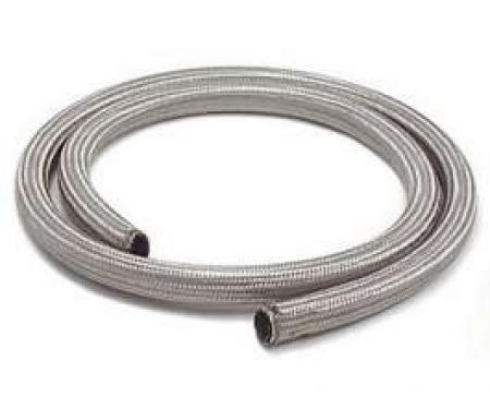 Chevy Heater Hose, Sleeved, Stainless Steel, 5/8 x 6'