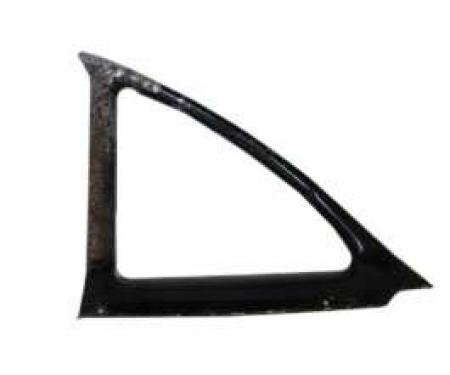 Chevy Rear Quarter Door Interior Garnish Molding, Used, Right, 4-Door Sedan, 1955-1957