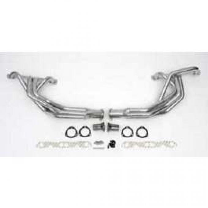 Chevy Headers, Ceramic Coated, Hedman, Small Block, 1955-1957