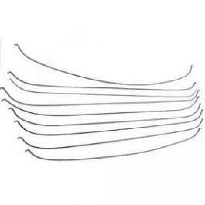 Chevy Used Headliner Wires, Used, 2 & 4-Door Wagon, Sedan Delivery, 1955-1957