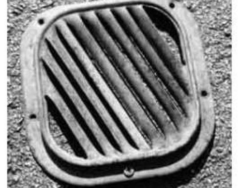 Chevy Fresh Air Vent Grille, Used, Right, 1955-1956