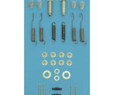 Chevy Drum Brake Adjusting Hardware Kit, Front, 1955-1957