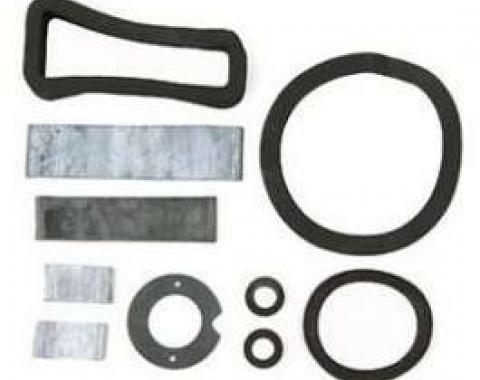 Chevy Heater Gasket Set, Deluxe, 1955-1956