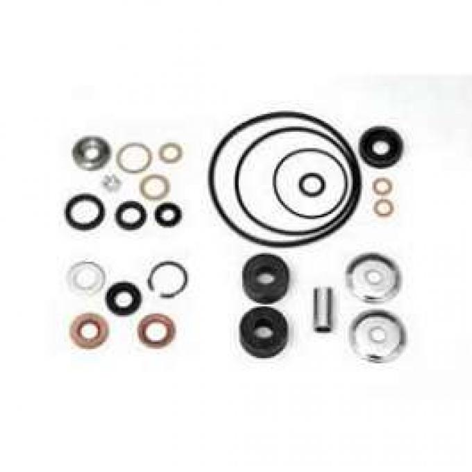 Chevy Power Steering Rebuild Kit, Without Hoses, 1955-1957