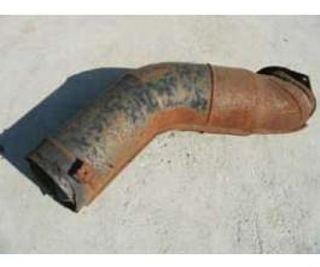 Chevy Air Duct, Left Rear, Used, 1957