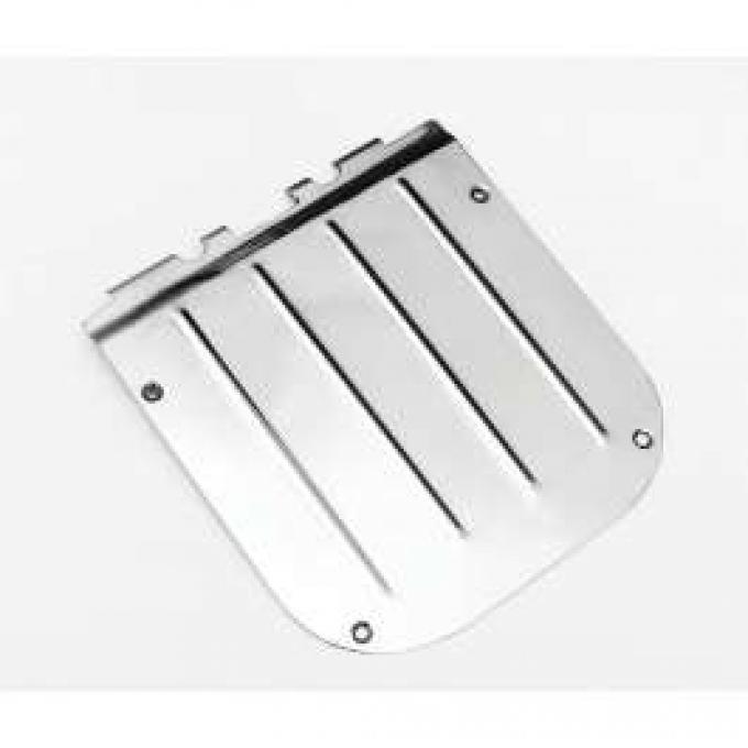 Chevy Tailgate Access Cover, Stainless Steel, Nomad, Wagon, 1955-1957