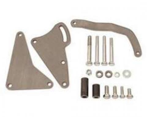 Chevy Alternator Bracket Kit, Big Block, Short Water Pump Extra Clearance, 1955-1957