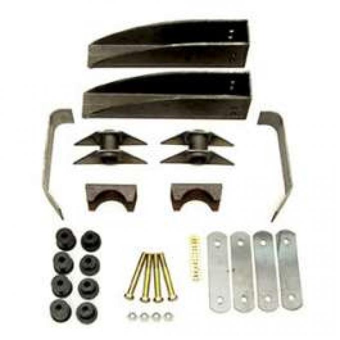 Chevy Rear Spring Pocket Kit, 1955-1957