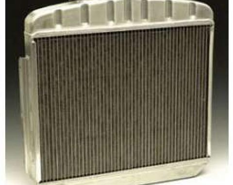 Chevy Radiator, Aluminum, 6-Cylinder Position, Griffin HP Series, 1955-1956