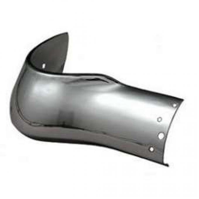 Chevy Bumper End, Front, Right, 1955-1956