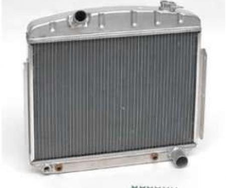 Chevy Aluminum Radiator, 6-Cylinder Position, 1957