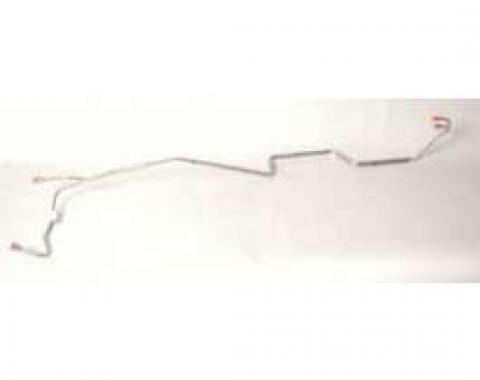 Chevy Transmission Cooling Lines, Stainless Steel, Powerglide, Small Block, 1955-1956