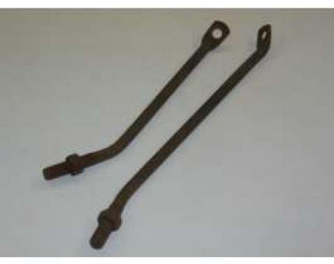 Chevy Dash Support Rods, Used, 1955-1956