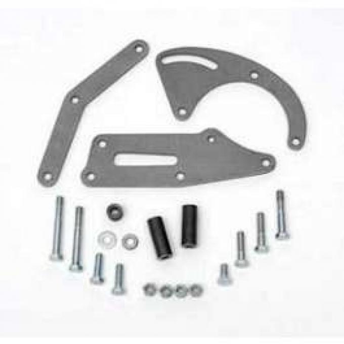 Chevy Air Conditioning Compressor Bracket, Sanden For Vortec Cylinder Heads, Small Block Short Water Pump, 1955-1957