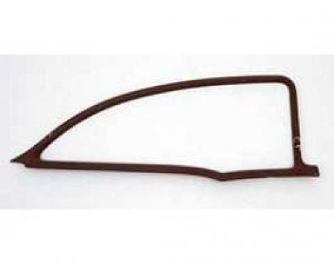 Chevy Used 2-Door Sedan Left Inner Quarter Garnish Molding, 1955-1957