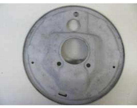 Chevy Front Wheel Backing Plate, Right Side, Used, 1955-1957