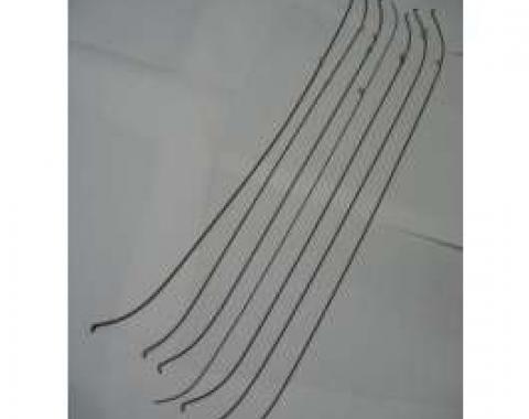 Chevy Headliner Wires, Used, 2-Door Hardtop, 1956-1957