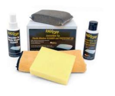 Raggtopp Cleaner/Protectant Kit, Plastic Window, Convertible Top