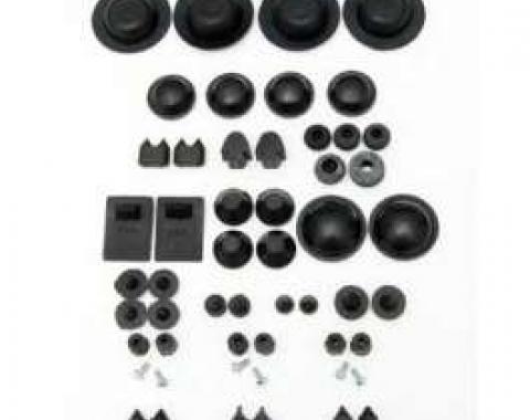 Chevy Body Grommet Set, 2-Door Sedan, 1955-1957