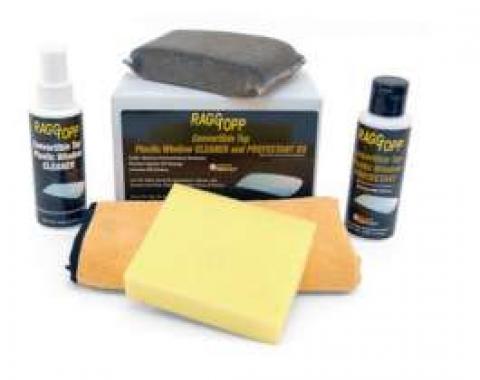 Raggtopp Cleaner/Protectant Kit, Plastic Window, Convertible Top