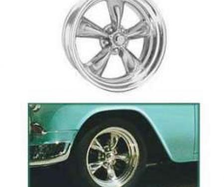 Chevy Torq-Thrust II Wheel, 17 x 8, American Racing