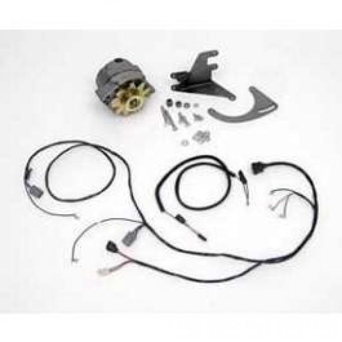 Chevy Alternator Conversion Kit, Small Block Short Water Pump, 1956