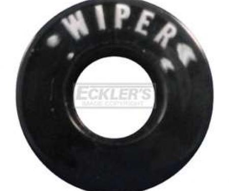 Chevy Windshield Wiper Bezel Insert, Plastic, 1957