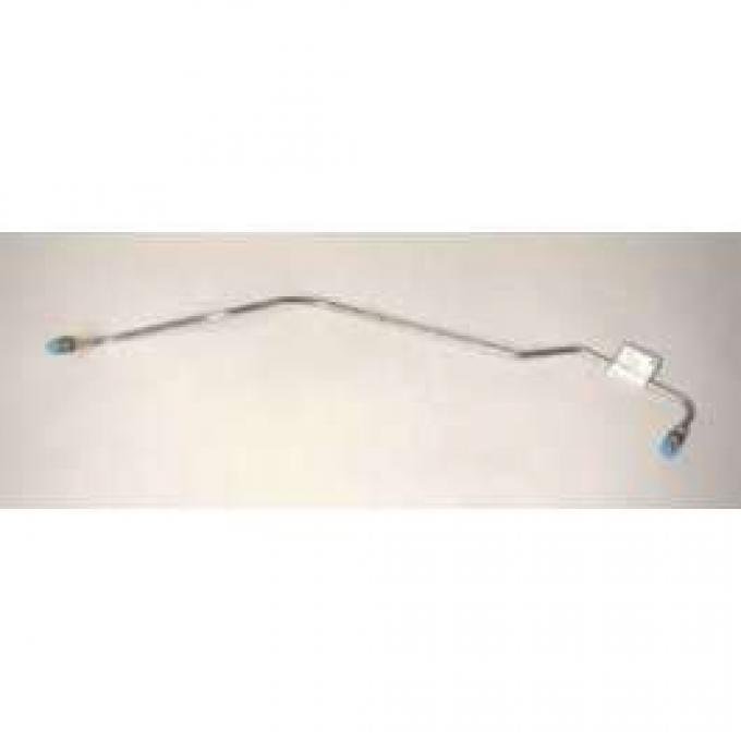 Chevy Fuel Line, Pump To Carburetor, Stainless Steel, 4-Barrel, 1955, 2-Barrel, 1955-1956
