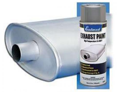 Exhaust Paint Aluminum Color 10oz Spay