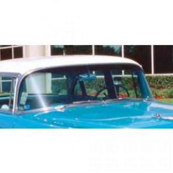 Chevy Windshield, Tinted, Date Coded, Sedan Or Wagon, 1955-1956