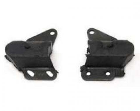 Chevy Powerglide Transmission Bellhousing Mounts, Rear, 1955-1957