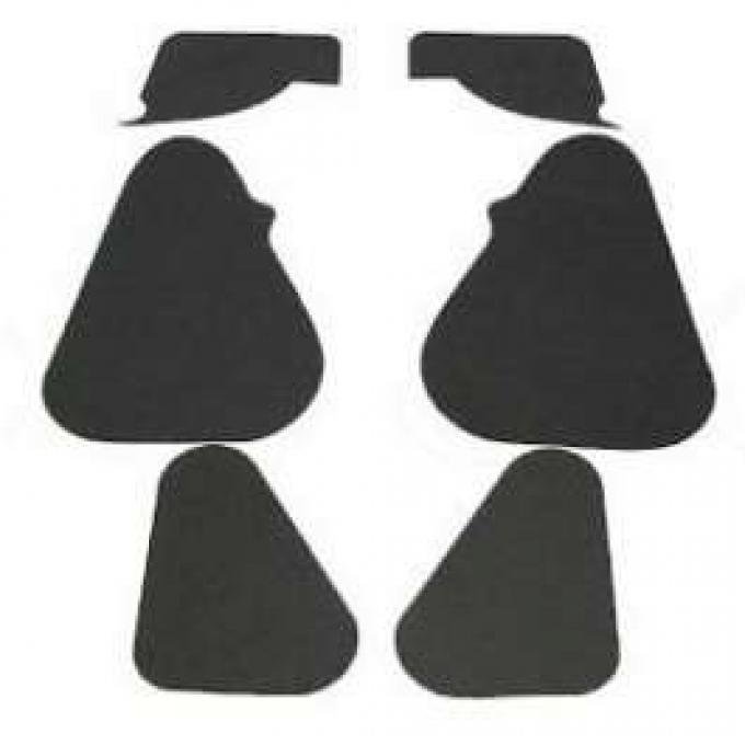 Chevy Trunk Lid Insulation Set, 1955-1957