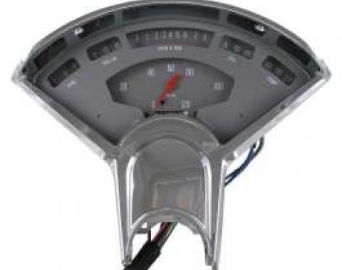 Chevy Gauge Kit, Classic Instruments, BelEra II, Gray, 1955-1956